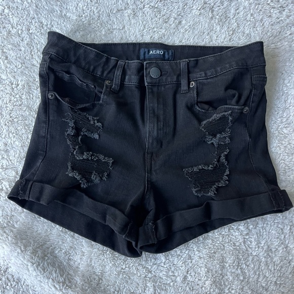 Aeropostale Pants - Aeropostale High Rise Midi Jean Short
